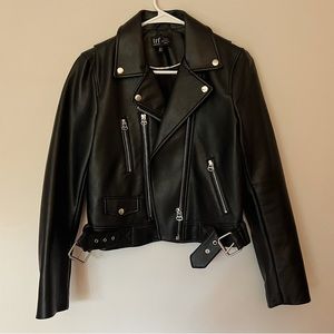 Zara trf collection Leather Jacket